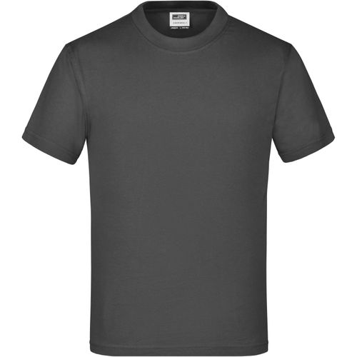 Junior Basic-T - Kinder Komfort-T-Shirt aus hochwertigem Single Jersey [Gr. M] (Art.-Nr. CA744094) - Gekämmte, ringgesponnene Baumwolle
Rund...