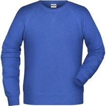 Men's Sweat - Klassisches Sweatshirt mit Raglanärmeln [Gr. M] (royal-heather) (Art.-Nr. CA757528)