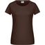 Ladies' Basic-T - Damen T-Shirt in klassischer Form [Gr. S] (Brown) (Art.-Nr. CA760106)
