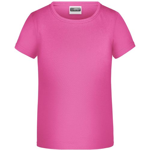 Promo-T Girl 150 - Klassisches T-Shirt für Kinder [Gr. S] (Art.-Nr. CA761155) - Single Jersey, Rundhalsausschnitt,...