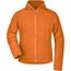 Girly Microfleece Jacket - Leichte Jacke aus Microfleece [Gr. L] (orange) (Art.-Nr. CA764645)