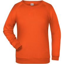 Ladies' Promo Sweat - Rundhals-Sweatshirt mit Raglanärmeln [Gr. 3XL] (orange) (Art.-Nr. CA765734)