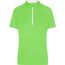 Ladies' Bike-T Half Zip - Sportliches Radtrikot [Gr. L] (bright-green/white) (Art.-Nr. CA766767)