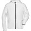 Men's Sports Jacket - Leichte Jacke aus recyceltem Polyester für Sport und Freizeit [Gr. XL] (white) (Art.-Nr. CA766959)