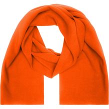 Fleece Scarf - Extrabreiter Fleece Schal ohne Fransen (orange) (Art.-Nr. CA769456)