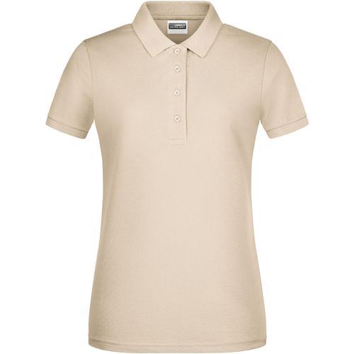Ladies' Basic Polo - Klassisches Poloshirt [Gr. XXL] (Art.-Nr. CA773736) - Feine Piqué-Qualität aus 100% gekämmt...