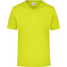 Men's Active-V - Funktions T-Shirt für Freizeit und Sport [Gr. M] (acid-yellow) (Art.-Nr. CA775361)