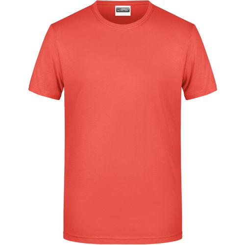 Men's Basic-T - Herren T-Shirt in klassischer Form [Gr. S] (Art.-Nr. CA780148) - 100% gekämmte, ringgesponnene BIO-Baumw...