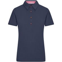 Ladies' Traditional Polo - Klassisches Polo im Trachtenlook [Gr. M] (navy/red-white) (Art.-Nr. CA781797)