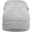 Knitted Promotion Beanie - Sehr leichte Promotion Strickmütze mit Umschlag (light-grey-melange) (Art.-Nr. CA782791)