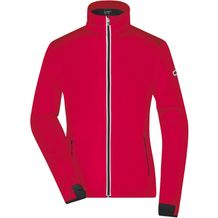 Ladies' Sports Softshell Jacket - Funktionelle Softshelljacke für Sport, Freizeit und Promotion [Gr. XXL] (light-red/black) (Art.-Nr. CA789166)