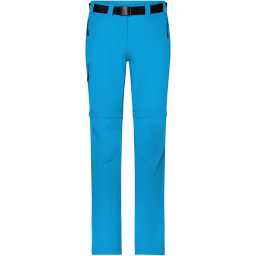 Ladies' Zip-Off Trekking Pants - Bi-elastische Outdoorhose in sportlicher Optik [Gr. XL] (Art.-Nr. CA790315) - Leichtes, robustes und bi-elastisches...