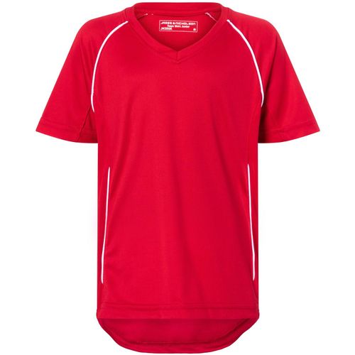 Team Shirt Junior - Funktionelles Teamshirt [Gr. XS] (Art.-Nr. CA790643) - Atmungsaktiv und schnell trocknend
Strap...