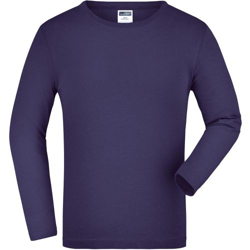 Junior Shirt Long-Sleeved Medium - Langarm T-Shirt aus Single Jersey [Gr. XS] (Art.-Nr. CA791683) - Gekämmte, ringgesponnene Baumwolle
JN91...