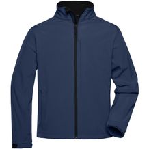 Men's Softshell Jacket - Trendige Jacke aus Softshell [Gr. 3XL] (navy) (Art.-Nr. CA801630)