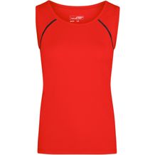 Ladies' Sports Tanktop - Funktions-Top für Fitness und Sport [Gr. S] (bright-orange/black) (Art.-Nr. CA803170)