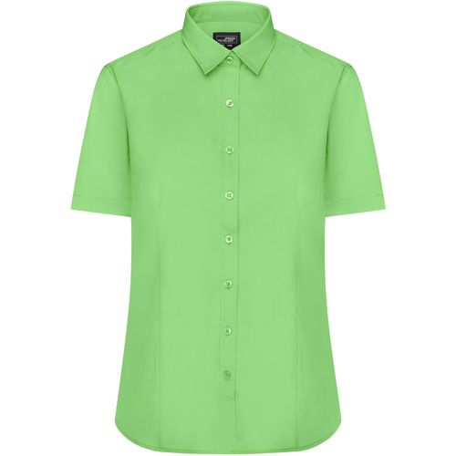 Ladies' Shirt Shortsleeve Poplin - Klassisches Shirt aus pflegeleichtem Mischgewebe [Gr. XS] (Art.-Nr. CA804798) - Popeline-Qualität mit Easy-Care-Ausrüs...