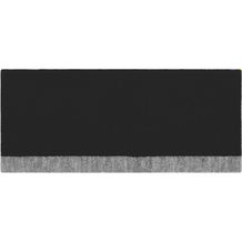 Reversible Headband - Wendestirnband mit Kontrastabschluss (black/grey-heather) (Art.-Nr. CA807263)