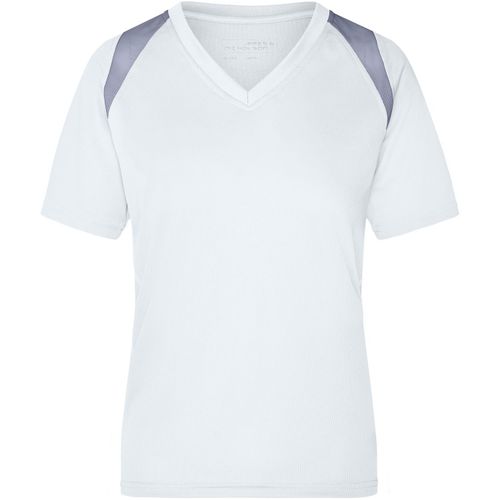 Ladies' Running-T - Atmungsaktives Laufshirt [Gr. XL] (Art.-Nr. CA810070) - Feuchtigkeitsregulierend, schnell...