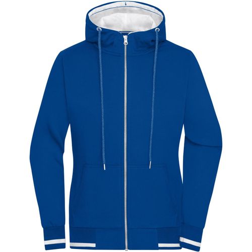 Ladies' Club Sweat Jacket - Sweatjacke mit Reißverschluss und Kapuze [Gr. XL] (Art.-Nr. CA810750) - Hochwertige, weiche Sweat-Qualität...