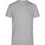 Men's Heather T-Shirt - Modisches T-Shirt mit V-Ausschnitt [Gr. S] (grey-heather) (Art.-Nr. CA812418)