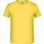 Boys' Basic-T - T-Shirt für Kinder in klassischer Form [Gr. L] (Yellow) (Art.-Nr. CA817014)