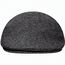 Dandy Cap - Flache Mütze mit verdeckt genähtem Schild (dark-grey/black) (Art.-Nr. CA821397)