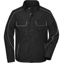 Workwear Softshell Light Jacket - Professionelle, leichte Softshelljacke im cleanen Look mit hochwertigen Details [Gr. XS] (black) (Art.-Nr. CA822553)