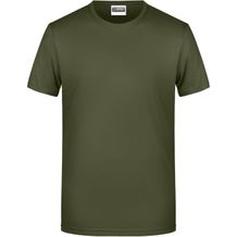 Men's Basic-T - Herren T-Shirt in klassischer Form [Gr. XXL] (olive) (Art.-Nr. CA825569)