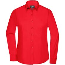 Ladies' Shirt Longsleeve Poplin - Klassisches Shirt aus pflegeleichtem Mischgewebe [Gr. XS] (tomato) (Art.-Nr. CA828029)