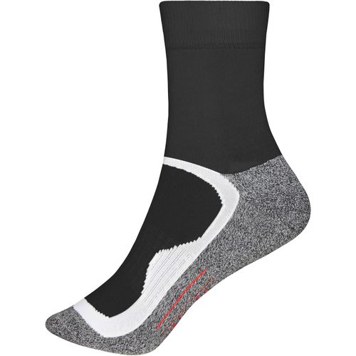 Sport Socks - Funktions- und Sport-Socke [Gr. 45-47] (Art.-Nr. CA830050) - Atmungsaktiv und feuchtigkeitsregulieren...