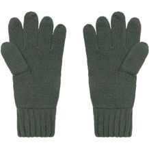 Melange Gloves Basic - Elegante Strickhandschuhe aus Melange-Garnen [Gr. L/XL] (racing-green) (Art.-Nr. CA840836)