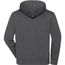 BIO Workwear-Half Zip Hoody - Sweatshirt mit Kapuze und Reißverschluss [Gr. M] (dark-melange) (Art.-Nr. CA840940)