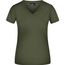 Ladies' V-T - Tailliertes Damen T-Shirt [Gr. XL] (olive) (Art.-Nr. CA845013)