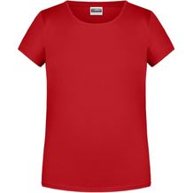 Girls' Basic-T - T-Shirt für Kinder in klassischer Form [Gr. XS] (Art.-Nr. CA847106)