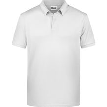 Men's Basic Polo - Klassisches Poloshirt [Gr. S] (white) (Art.-Nr. CA852897)