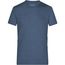 Men's Heather T-Shirt - Modisches T-Shirt mit V-Ausschnitt [Gr. S] (blue-melange) (Art.-Nr. CA853732)