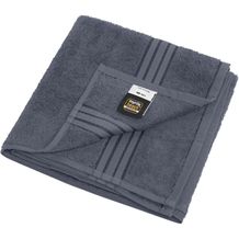 Hand Towel - Handtuch in flauschiger Walkfrottier-Qualität (graphite) (Art.-Nr. CA854076)