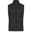 Men's Fleece Vest - Fleeceweste im Materialmix [Gr. XXL] (black/black) (Art.-Nr. CA854650)