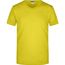 Men's Slim Fit V-T - Figurbetontes V-Neck-T-Shirt [Gr. S] (Yellow) (Art.-Nr. CA855250)