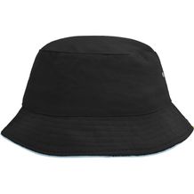 Fisherman Piping Hat - Trendiger Hut aus weicher Baumwolle [Gr. S/M] (black/mint) (Art.-Nr. CA856269)