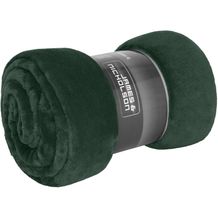 Microfibre Fleece Blanket XL - Flauschige Fleecedecke (dark-green) (Art.-Nr. CA856777)