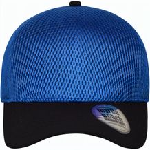 Seamless Mesh Cap - Hochwertige Cap mit nahtlos vorgeformtem Kopfbereich (royal/black) (Art.-Nr. CA863780)