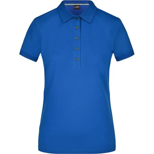 Ladies' Pima Polo - Poloshirt in Premiumqualität [Gr. L] (Art.-Nr. CA864894) - Sehr feine Piqué-Qualität aus hochwert...