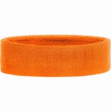 Terry Headband - Frottee Stirnband für Sport und Freizeit (orange) (Art.-Nr. CA870883)