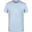 Men's Basic-T - Herren T-Shirt in klassischer Form [Gr. L] (light-blue) (Art.-Nr. CA874216)