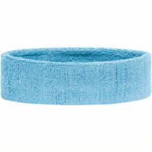 Terry Headband - Frottee Stirnband für Sport und Freizeit (light-blue) (Art.-Nr. CA881192)