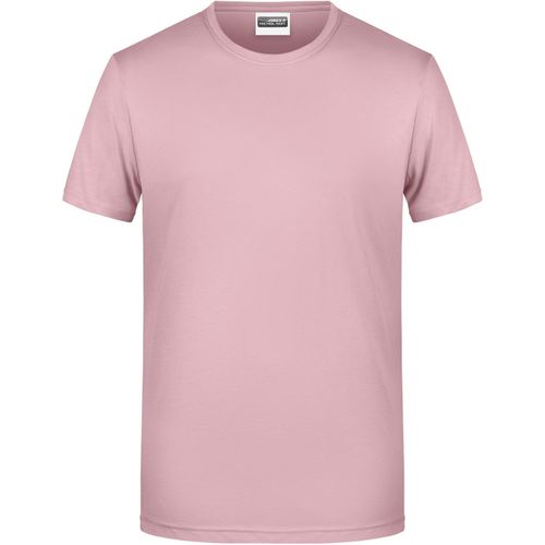 Men's Basic-T - Herren T-Shirt in klassischer Form [Gr. S] (Art.-Nr. CA883121) - 100% gekämmte, ringgesponnene BIO-Baumw...