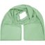 Cotton Scarf - Modischer Schal mit Zierbordüre entlang der Kante (soft-green) (Art.-Nr. CA885147)