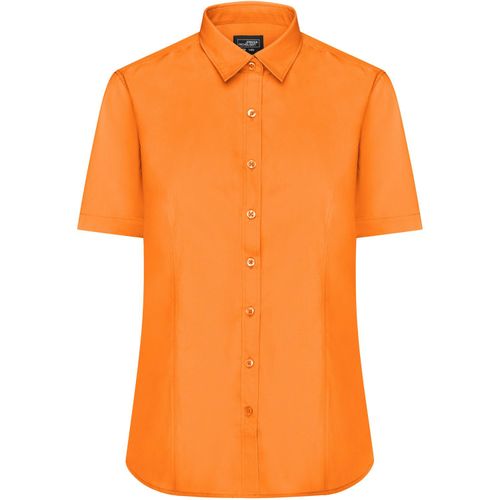 Ladies' Shirt Shortsleeve Poplin - Klassisches Shirt aus pflegeleichtem Mischgewebe [Gr. XS] (Art.-Nr. CA885995) - Popeline-Qualität mit Easy-Care-Ausrüs...